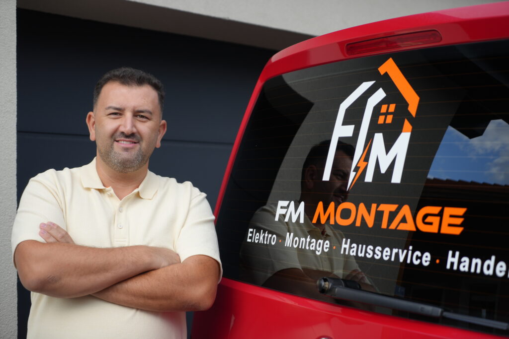 Muamer Fermanovic, Inhaber von FM Montage in Erpersdorf bei Tulln